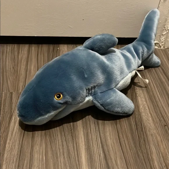 Blue Shark Hand Puppet - Picture 2 of 5